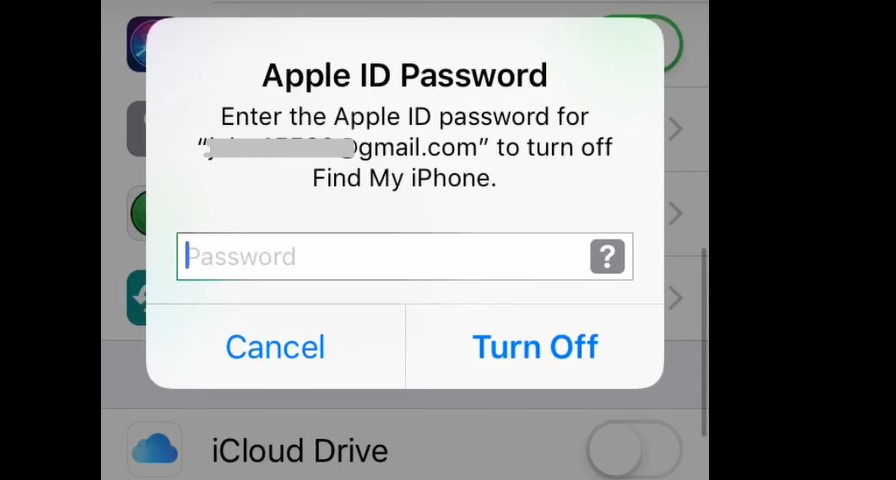 Accedere con un nuovo ID Apple - password