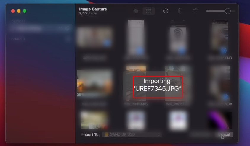 Come fare con l’app Foto per Mac -import image